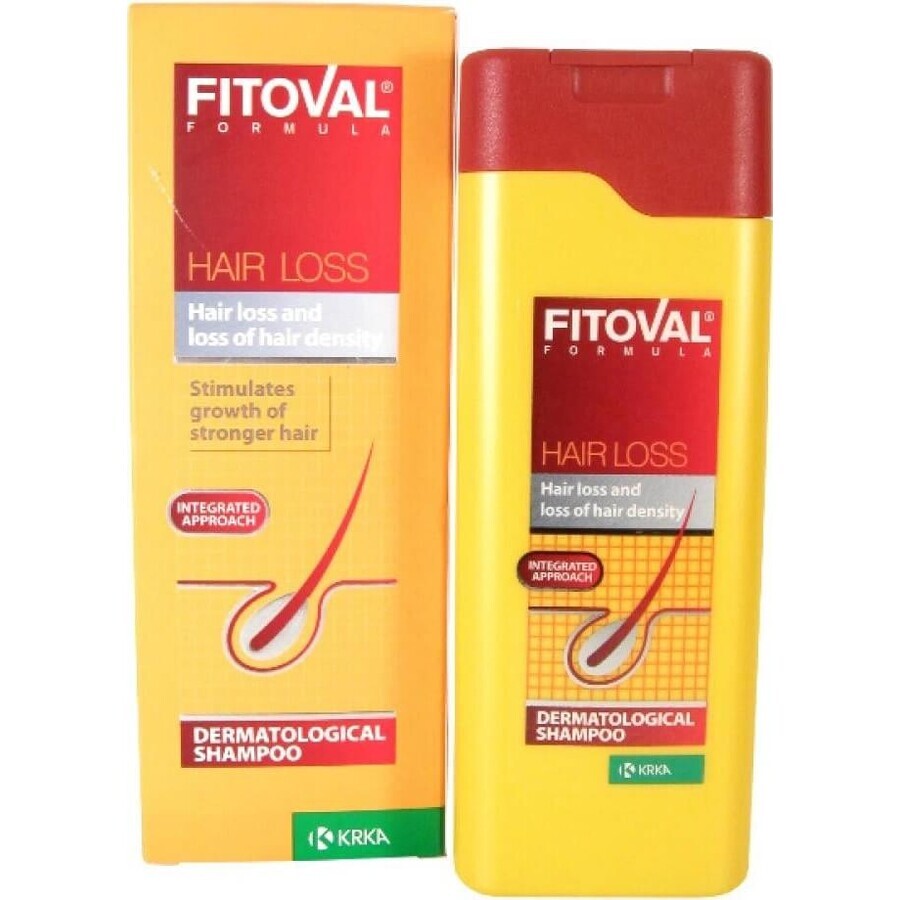 FITOVAL HAIR LOSS 1×200 ml, shampooing contre la chute des cheveux