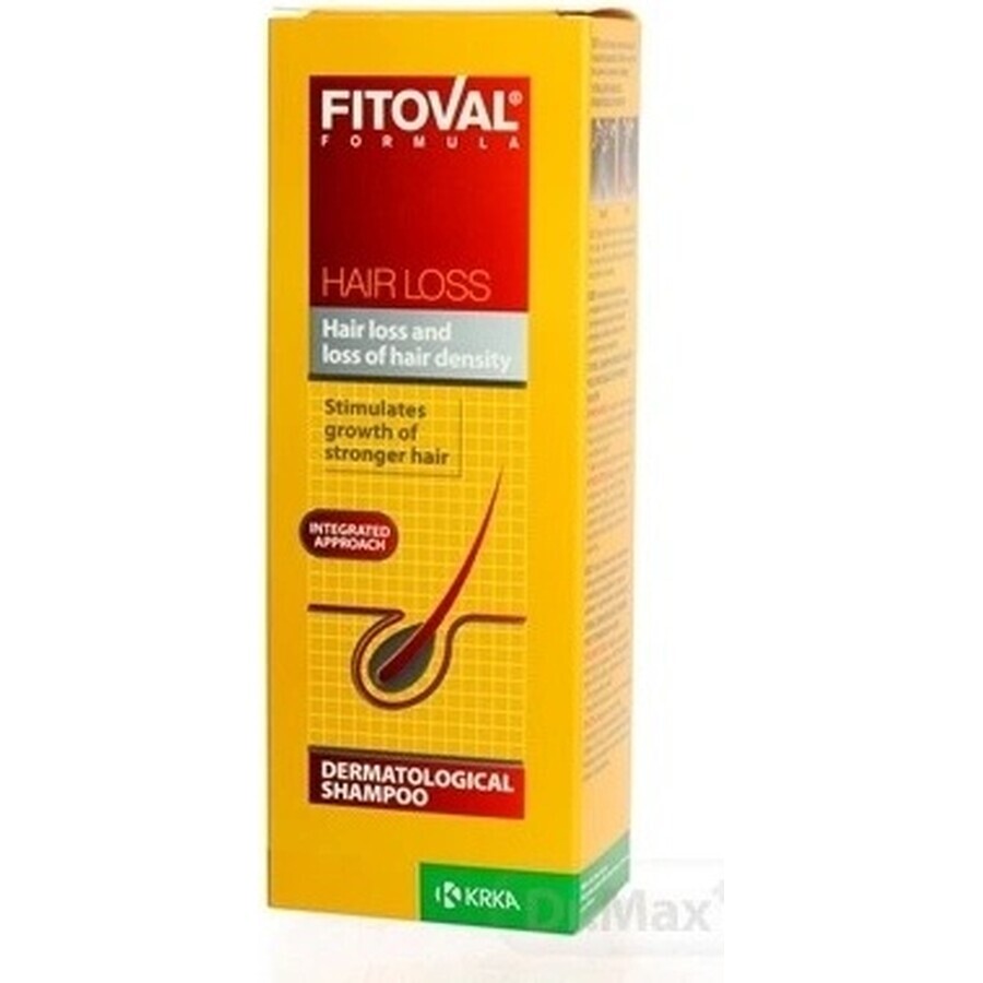 FITOVAL HAIR LOSS 1×200 ml, shampooing contre la chute des cheveux