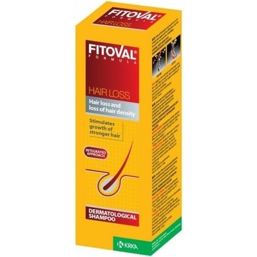 FITOVAL HAIR LOSS 1×200 ml, shampooing contre la chute des cheveux