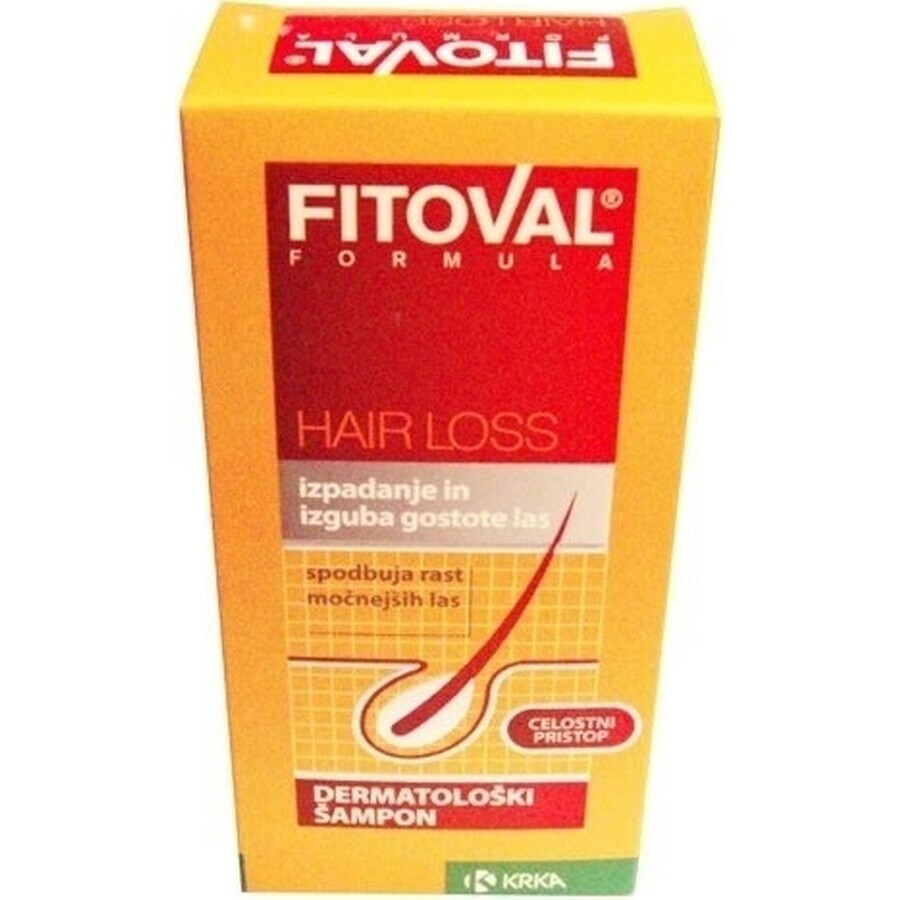 FITOVAL HAIR LOSS 1×200 ml, shampooing contre la chute des cheveux