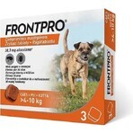 FRONTPRO® comprimés antiparasitaires à croquer pour chiens (4-10 kg) 1×3 tbl, comprimés antiparasitaires