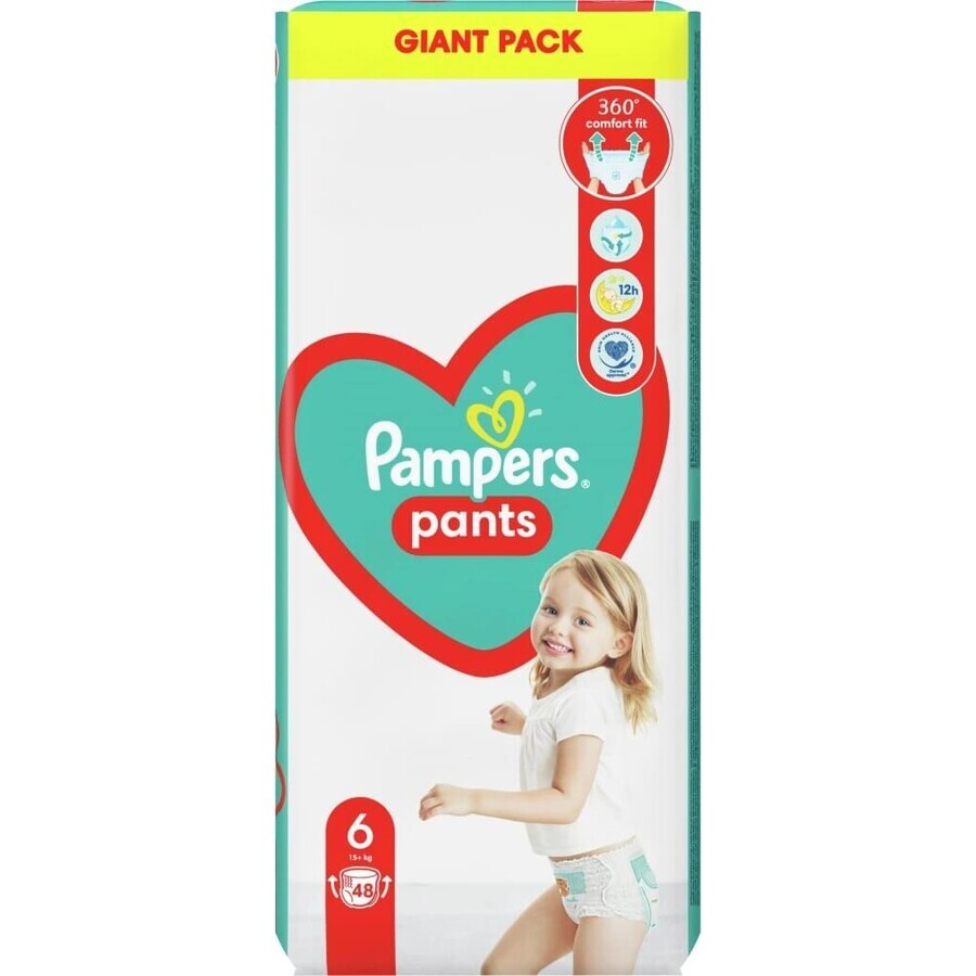 Pampers-Hosen GP S6 48 Stück (15+kg) 1×48 Stück