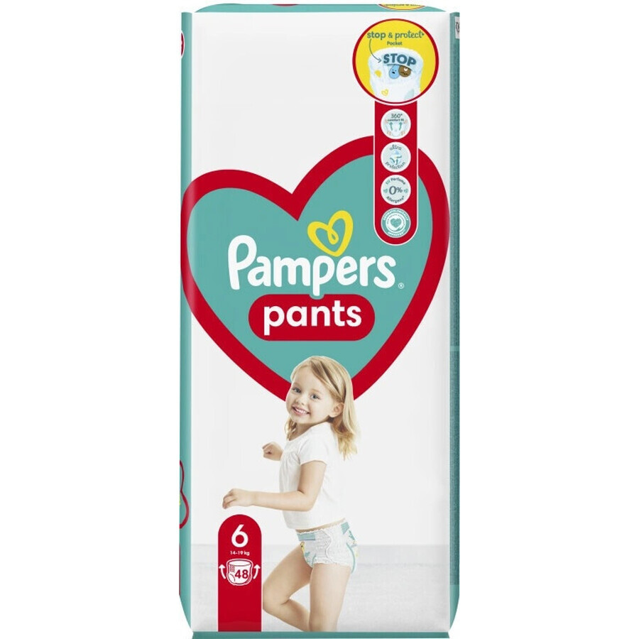 Pampers-Hosen GP S6 48 Stück (15+kg) 1×48 Stück