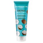 Dermacol Aroma Ritual gel de duș relaxant nucă de cocos braziliană 1×250 ml, cu ulei de nucă de cocos