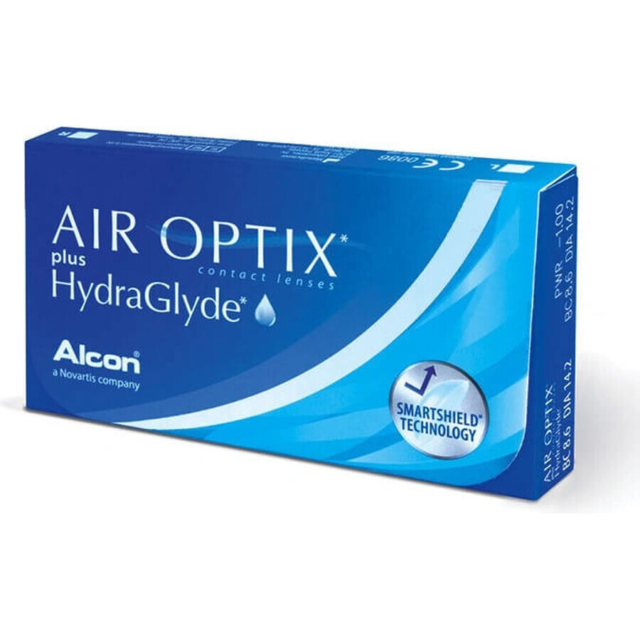 Airoptix Plus Hydraglyde D-00.75 Z8.6 6pcs