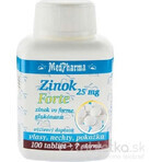 MedPharma ZINOC 25 mg Forte 1×107 tbl, (gluconate de zinc)