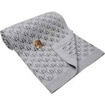 EKO Bamboo blanket light gray 80x100cm