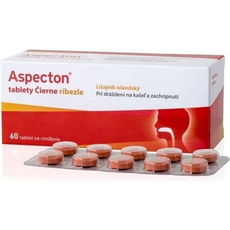 Aspecton Cassis comprimés 1×60 tbl, complément alimentaire