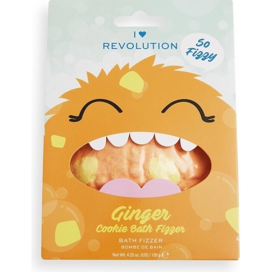 I♥Revolution Galleta de jengibre bomba de baño 1×1 pc