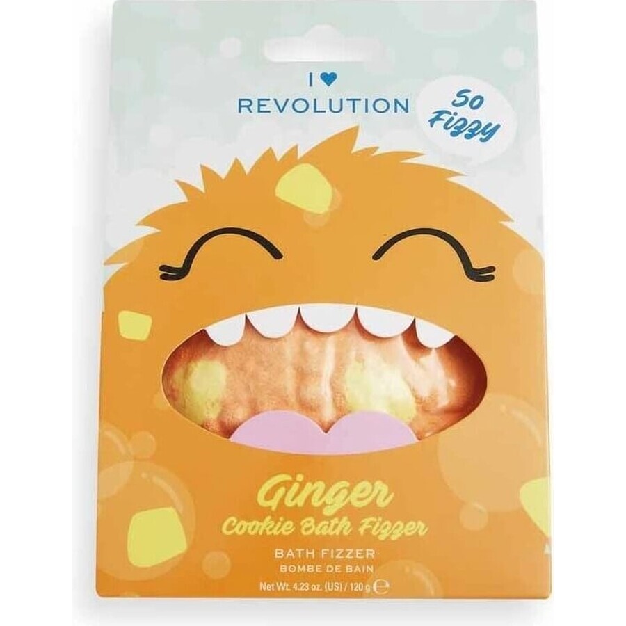 I♥Revolution Galleta de jengibre bomba de baño 1×1 pc