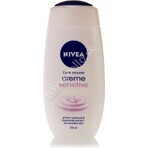 NIVEA Creme Sensitive Douchegel 250 ml 1×250 ml 1×250 ml, hydrateert de huid