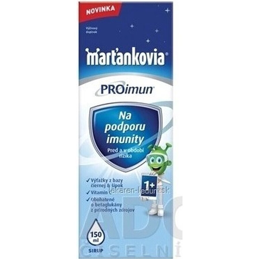 WALMARK Martiankovia PROimun 1×150 ml, sciroppo di immunità