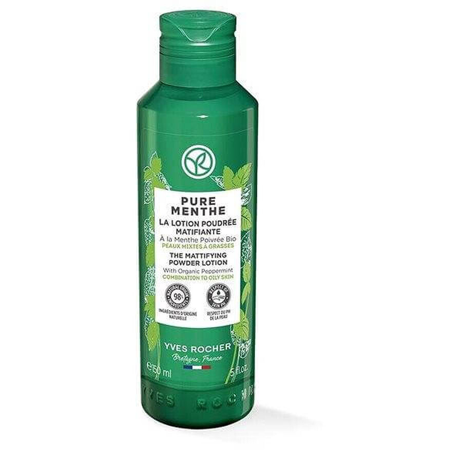 Yves Rocher Pm Toner Okamz Zmatnuj Ucinkom 1×150 ml, toner pentru o piele radiantă, fără strălucire