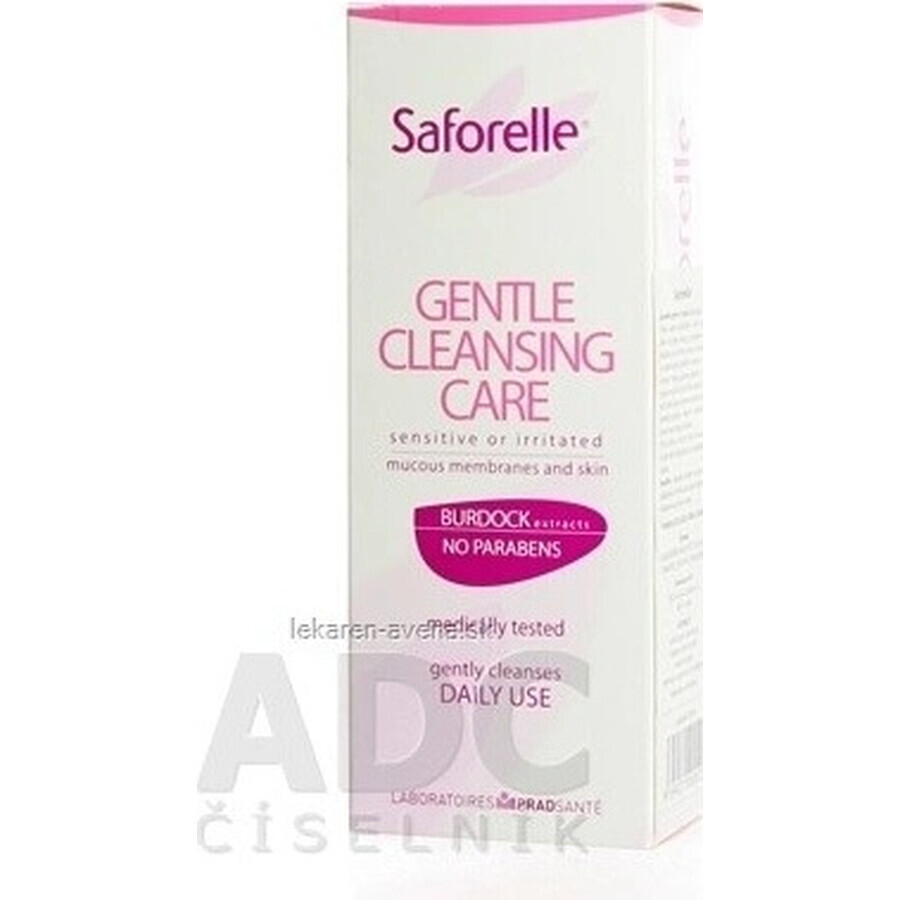 SAFORELLE gel doux pour l'hygiène intime 1×100 ml, gel