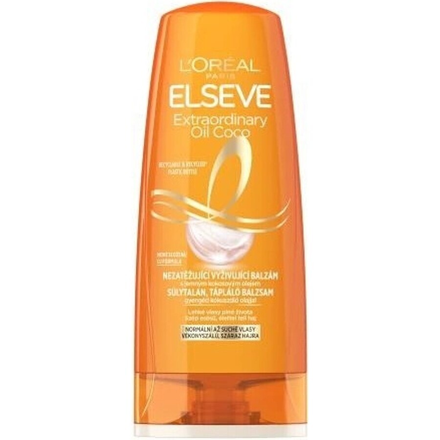 L'Oréal Paris Elseve Extraordinary Oil Balm, 200 ml 1×200 ml, pentru păr uscat