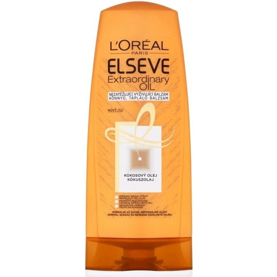 L'Oréal Paris Elseve Extraordinary Oil Balm, 200 ml 1×200 ml, pentru păr uscat