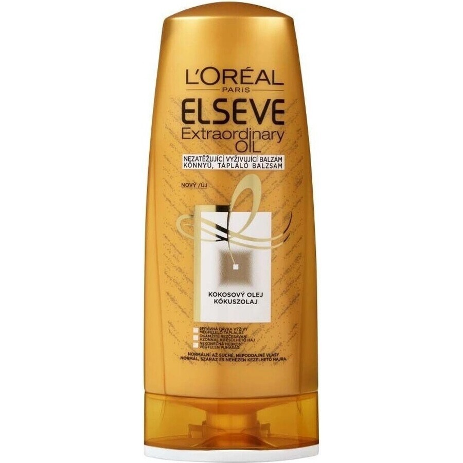 L'Oréal Paris Elseve Extraordinary Oil Balm, 200 ml 1×200 ml, pentru păr uscat