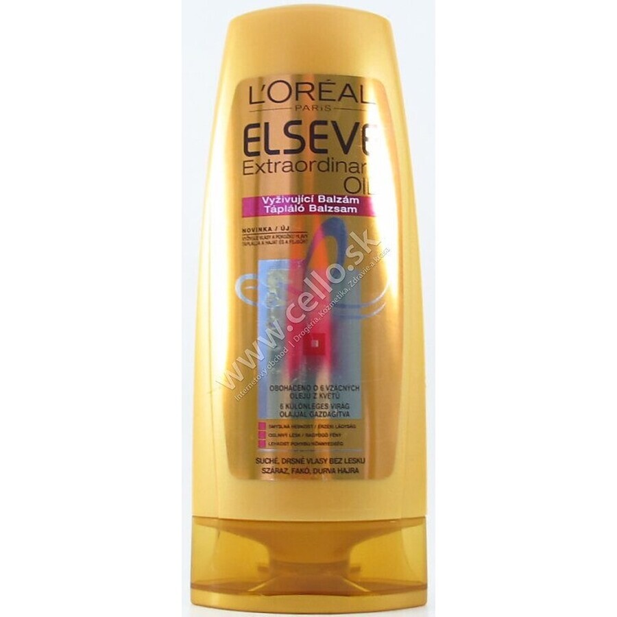 L'Oréal Paris Elseve Extraordinary Oil Balm, 200 ml 1×200 ml, pentru păr uscat