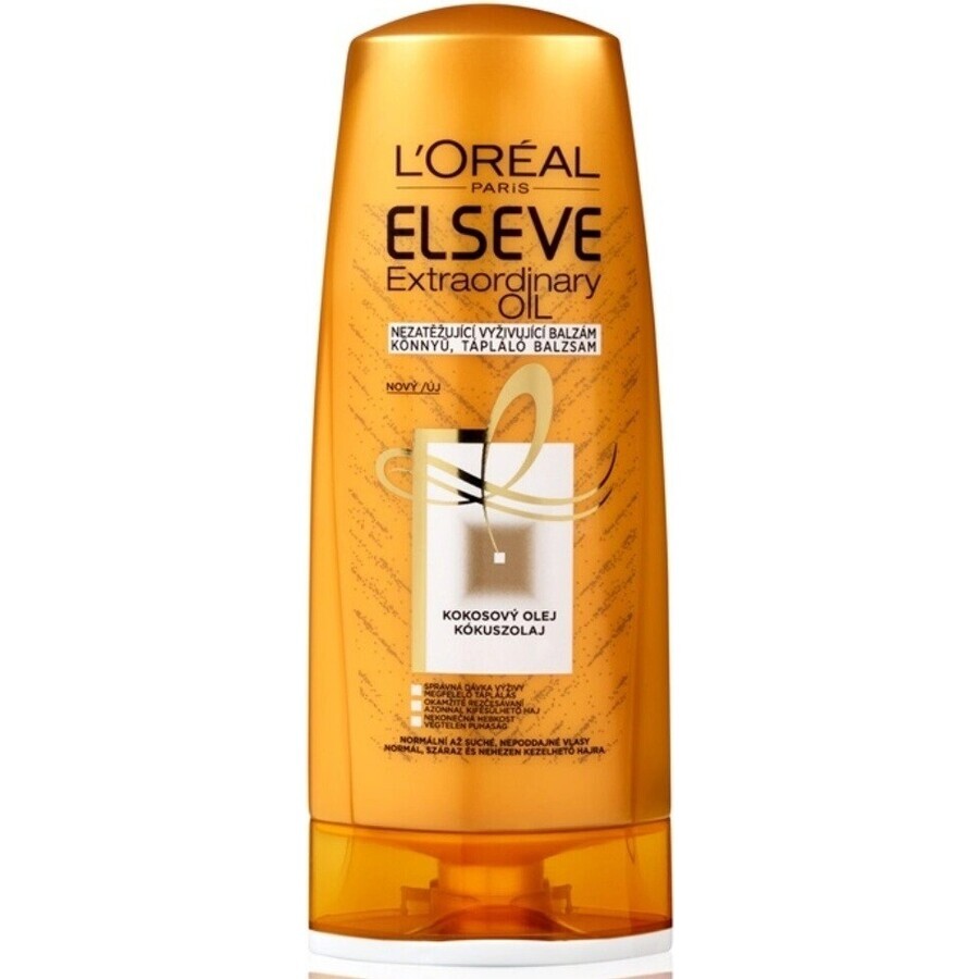 L'Oréal Paris Elseve Extraordinary Oil Balm, 200 ml 1×200 ml, pentru păr uscat