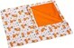 Couverture pour enfants B&#193;RA 5284/423 75x100 orange/plaid 1&#215;1 pc, couverture pour b&#233;b&#233;s