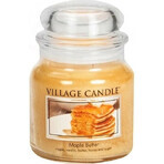 Village Candle Lumânare parfumată în sticlă - Maple Butter - Maple syrup, mediu 1×1 buc, lumânare parfumată