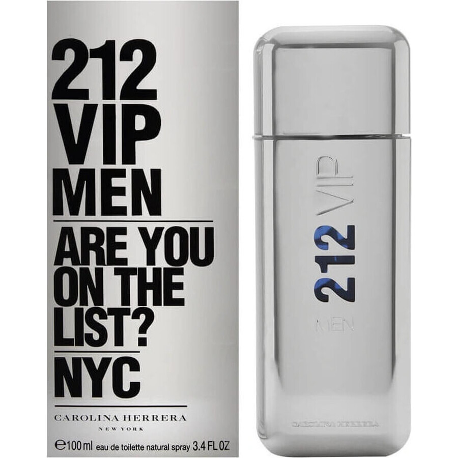 Carolina Herrera 212 Vip Men Edt 50ml 1×50 ml, Eau de toilette