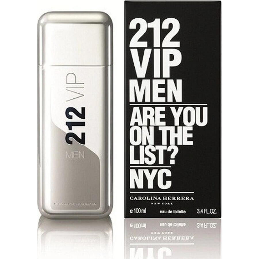 Carolina Herrera 212 Vip Men Edt 50ml 1×50 ml, Eau de toilette