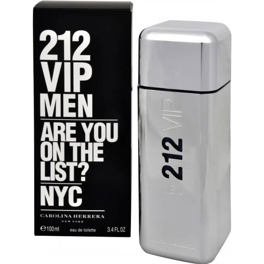 Carolina Herrera 212 Vip Men Edt 50ml 1×50 ml, Eau de toilette