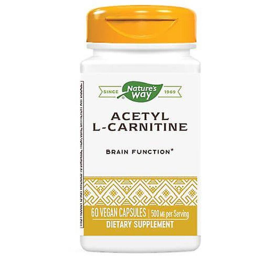 Acetyl L-Carnitine, 60 gélules, Natures Way