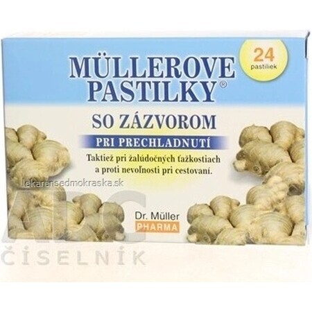 MÜLLER PASTILLES AVEC FERMETURE 1×24 pcs, chauffage