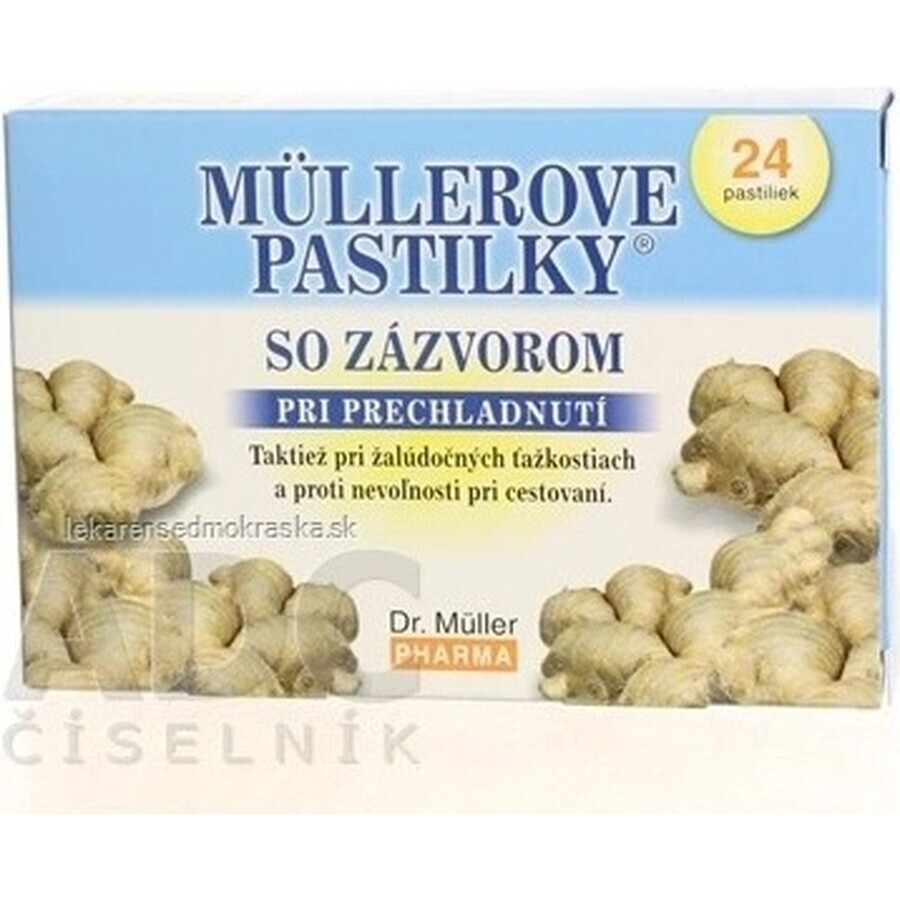 MÜLLER PASTILLES AVEC FERMETURE 1×24 pcs, chauffage