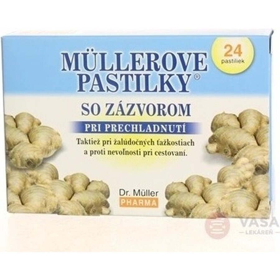 MÜLLER PASTILLES AVEC FERMETURE 1×24 pcs, chauffage