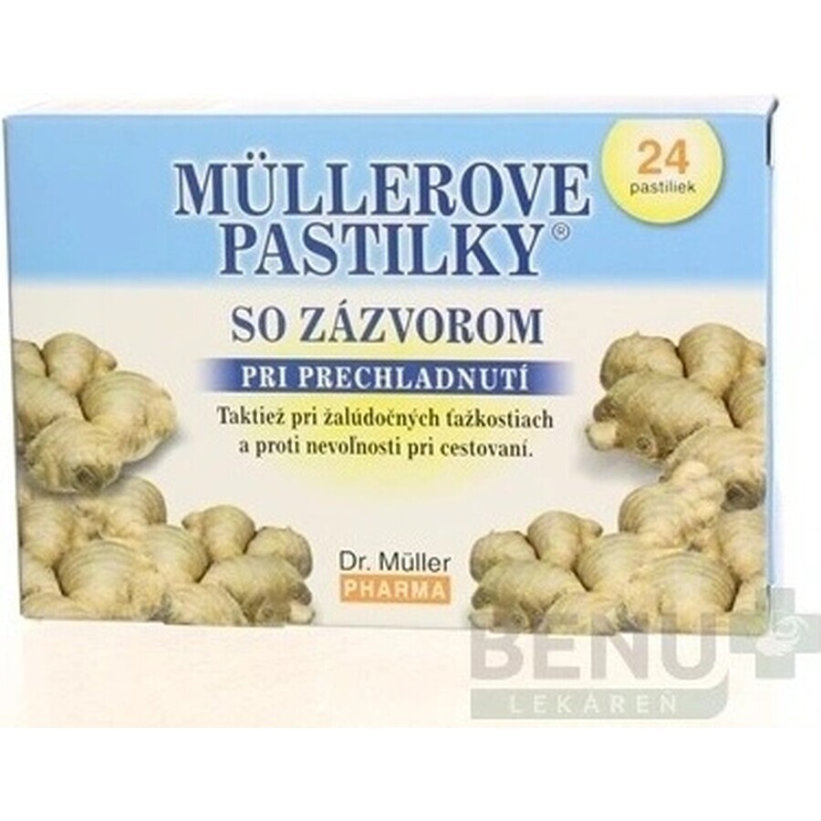 MÜLLER PASTILLES AVEC FERMETURE 1×24 pcs, chauffage