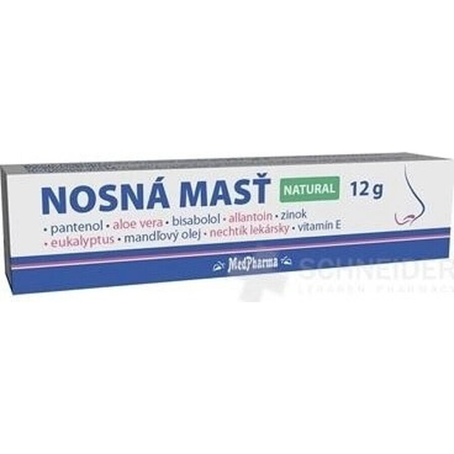 MedPharma NOSE NATURAL NOSE pommade 1×12 g, pommade