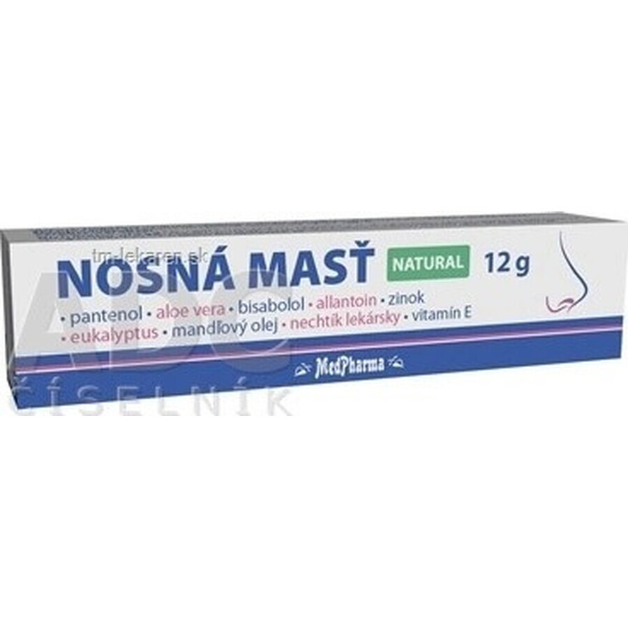 MedPharma NOSE NATURAL NOSE pommade 1×12 g, pommade