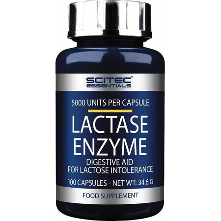 Scitec Nutrition Lactase Enzyme 1×100 cps, dietary supplement