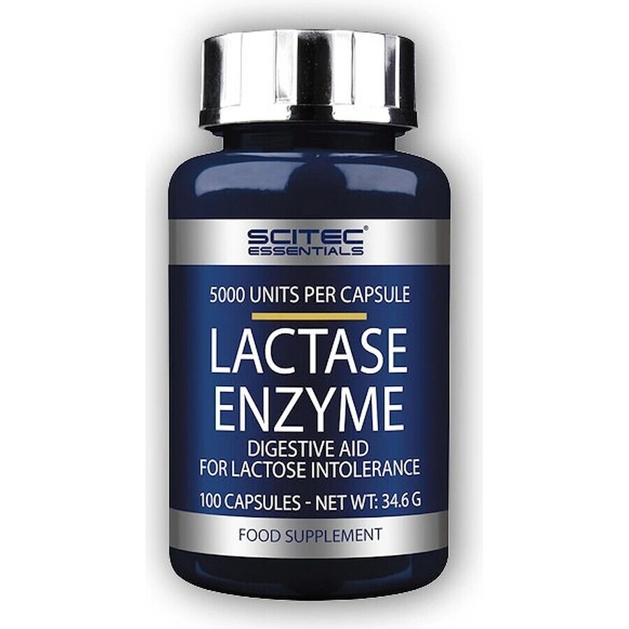 Scitec Nutrition Lactase Enzyme 1×100 cps, dietary supplement