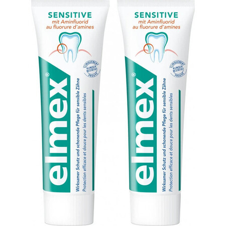 ELMEX Sensitive Duo Tandpasta 2×75 ml, tandpasta