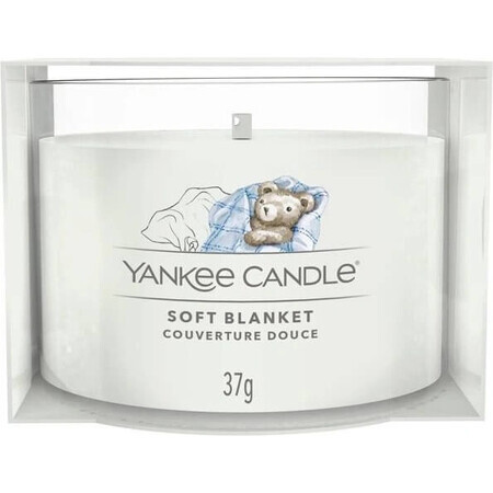 Yankee Candle - Soft Blanket 1×37g glass votive candle, scented candle