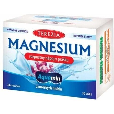 TEREZIA MAGNESIUM soluble drink powder 30×6 g, food supplement