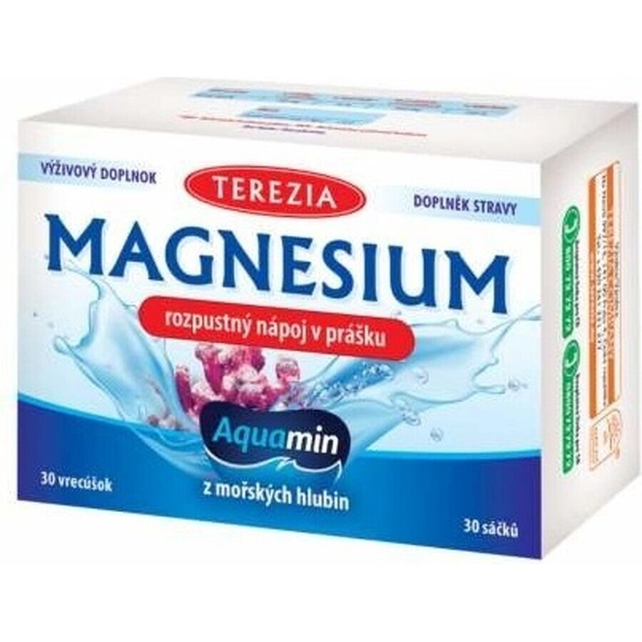 TEREZIA MAGNESIUM soluble drink powder 30×6 g, food supplement