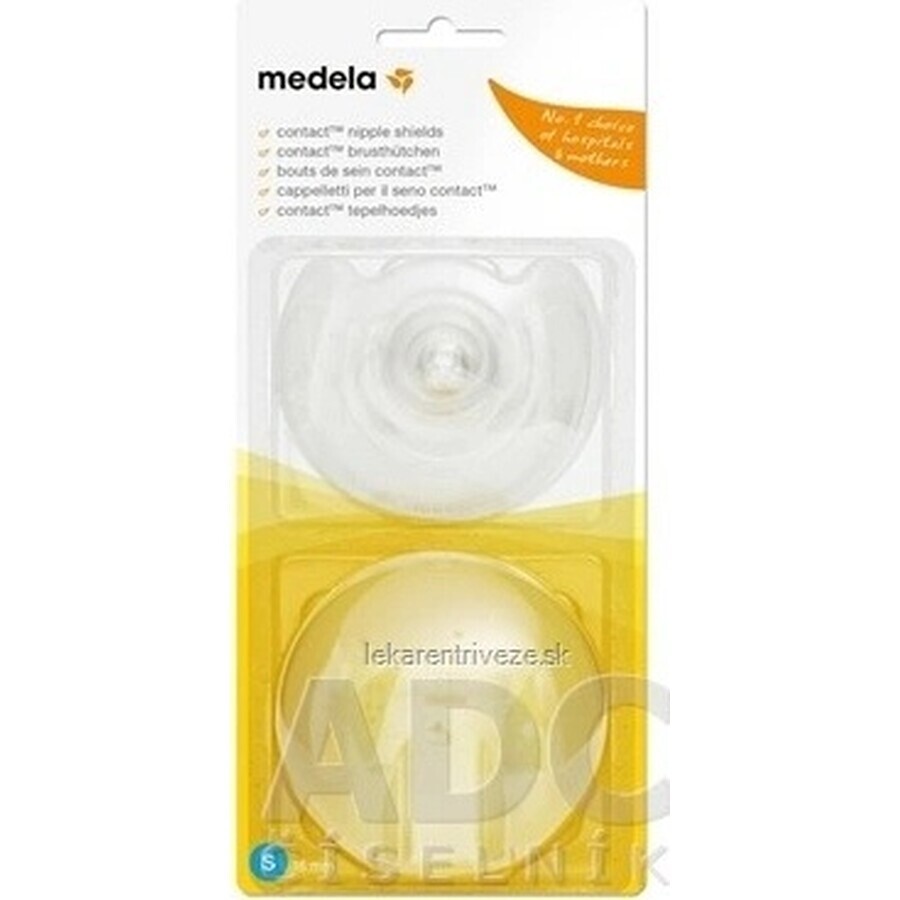 Medela Contact capace de alăptare - M (20 mm) 1×1 buc, capace de alăptare