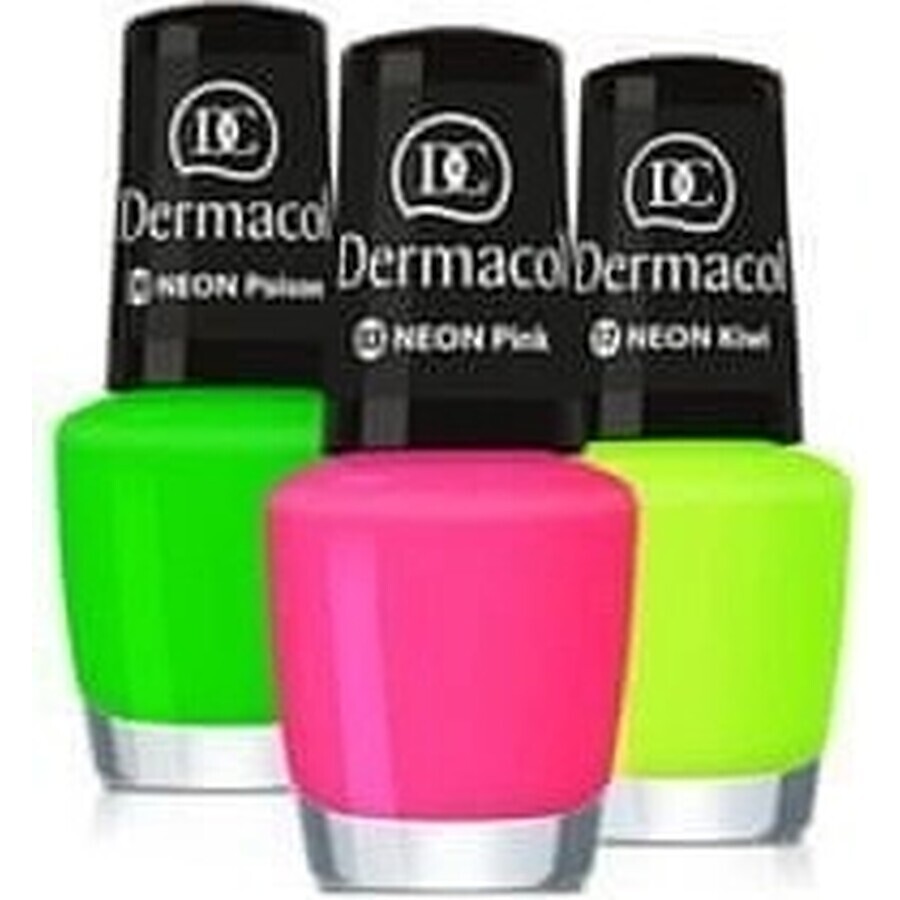 Dermacol Vernis à ongles Neon Coral No.30 1×5 ml, vernis à ongles