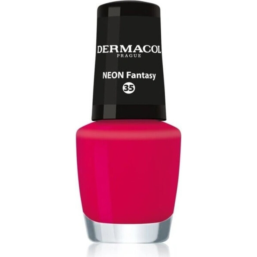 Dermacol Vernis à ongles Neon Coral No.30 1×5 ml, vernis à ongles