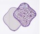 Tierra Verde Gaia Pads Slipove Inserts Slipove Inserts Purple 1&#215;1 pc, insert comme assurance de la coupe menstruelle