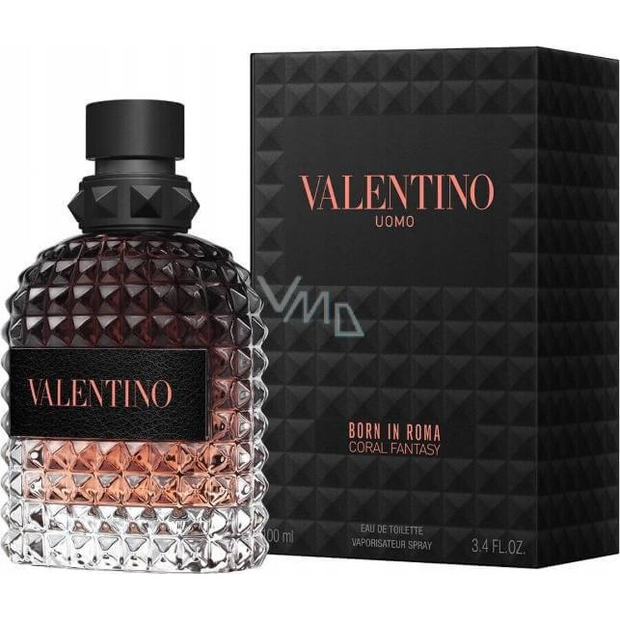 VALENTINO UOMO BORN IN ROMA CORAL FANTASY eau de toilette 1×100 ml, eau de toilette for men