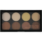 Revolution, Iconic Lights & Contour Pro, paleta de contorno de 1×13 g