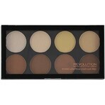 Revolution, Iconic Lights & Contour Pro, paleta de contorno de 1×13 g