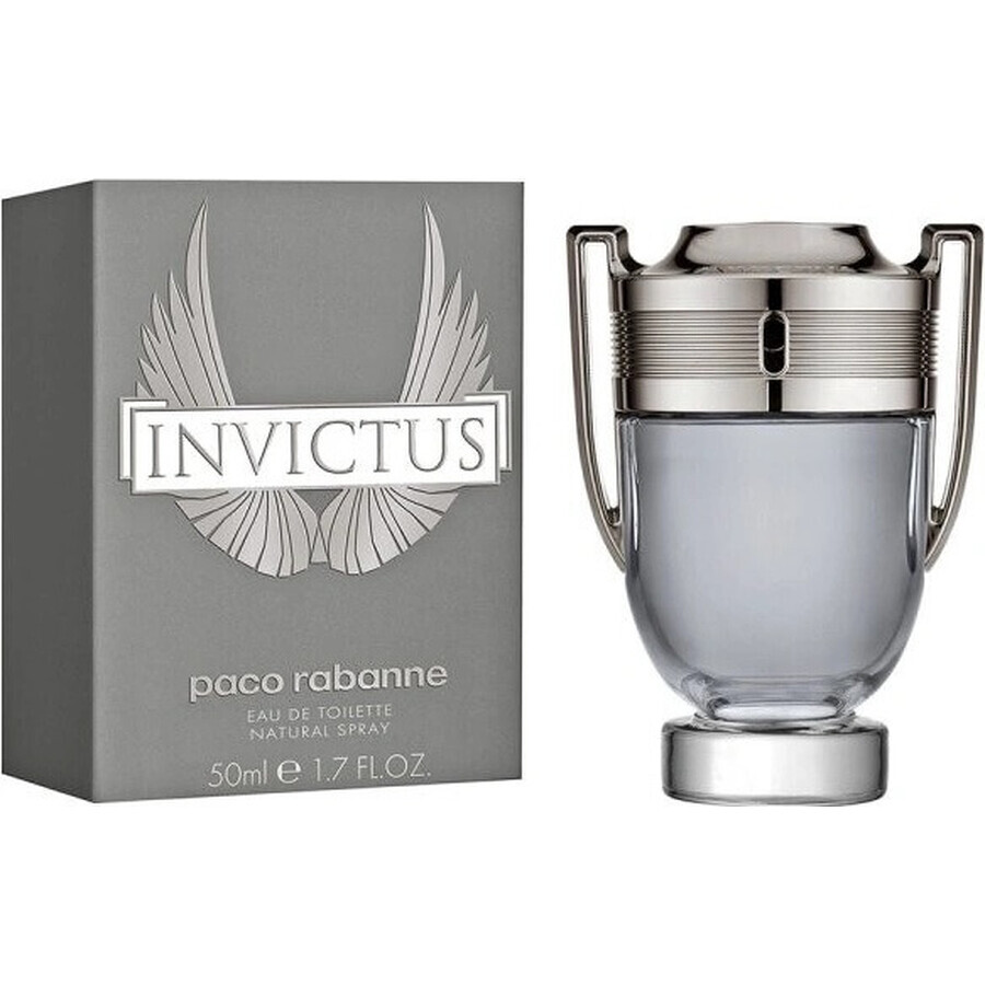 Paco Rabanne Invictus Edt 50ml 1×50 ml, Eau de Toilette