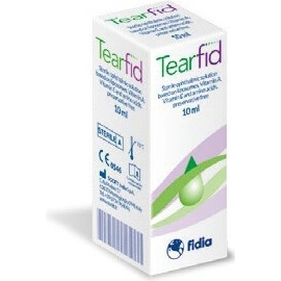 Tearfid 1×10 ml collyre